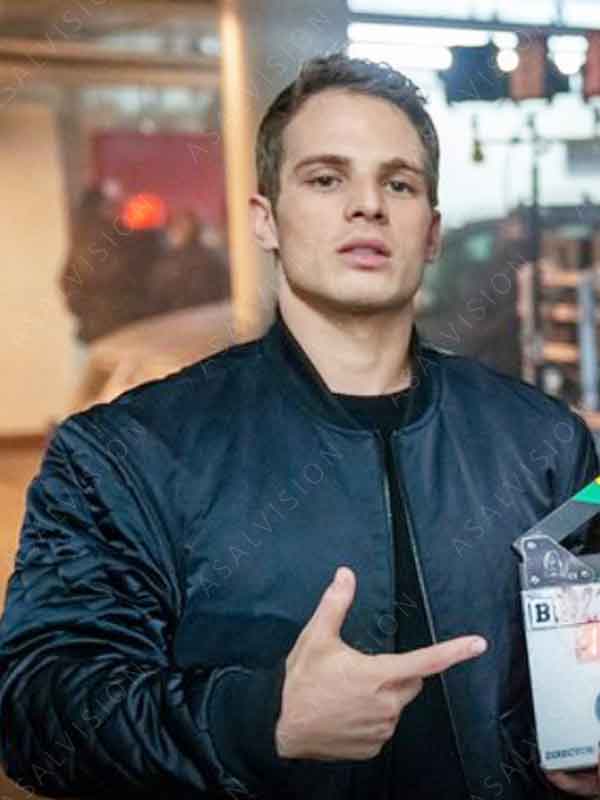 Power Book II Ghost S4 Brayden Weston Black Bomber Jacket