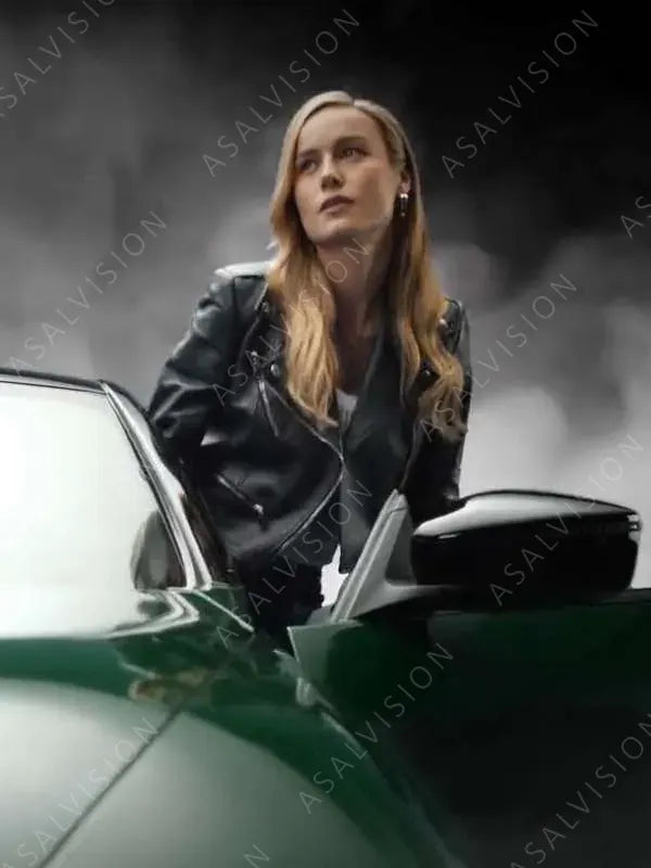 Fast X Brie Larson Leather Jacket