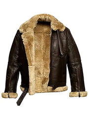 Donald Shearling Leather Jacket