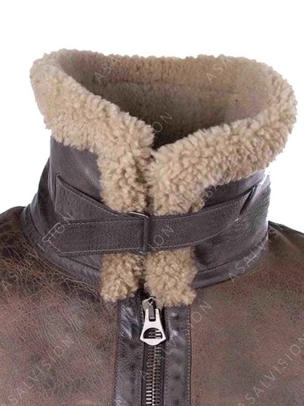 Steven Shearling Leather Jacket
