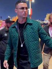 Cristiano Ronaldo Green Jacket
