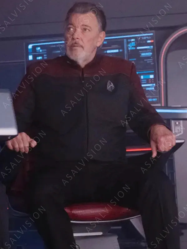 Star Trek Picard Season 3 William T. Riker Uniform Jacket