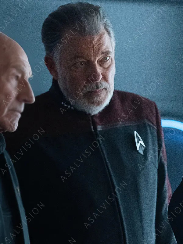 Star Trek Picard Season 3 William T. Riker Uniform Jacket