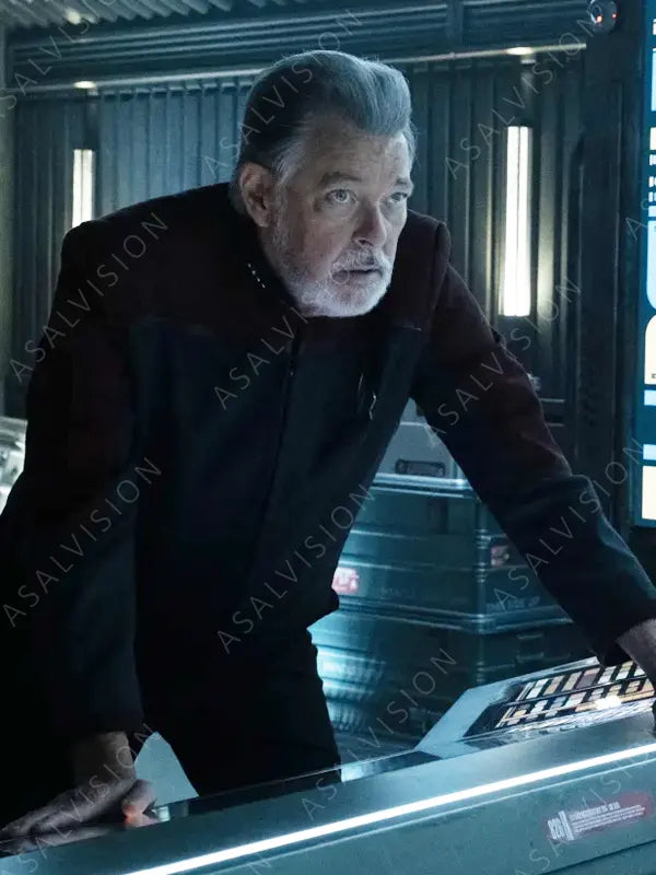 Star Trek Picard Season 3 William T. Riker Uniform Jacket