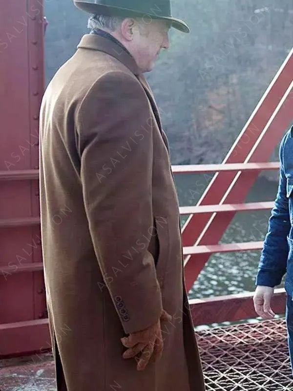 Gotham Carmine Falcone Brown Trench Coat