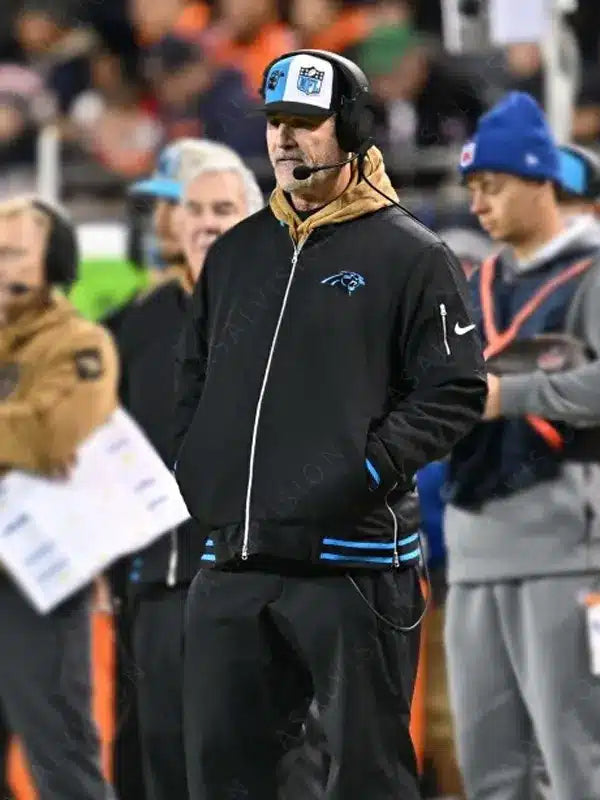 Frank Reich Carolina Panthers Jacket