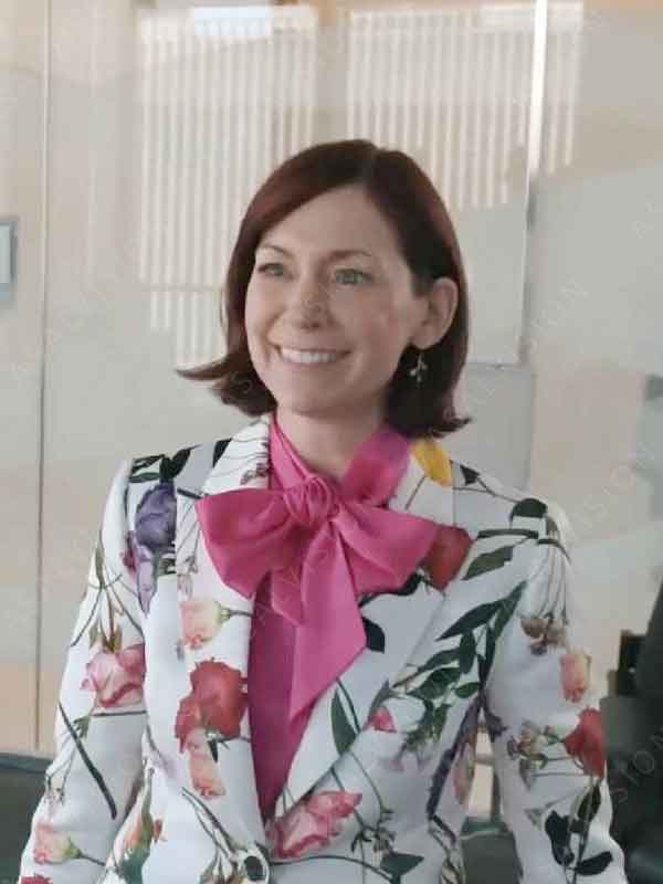Elsbeth Carrie Preston Floral Blazer