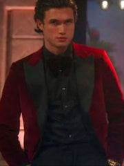 Riverdale Charles Melton Maroon Blazer