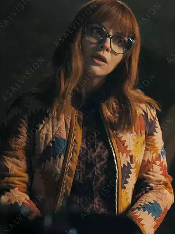 Marilyn Thornhill Wednesday Quilted Printed Jacket