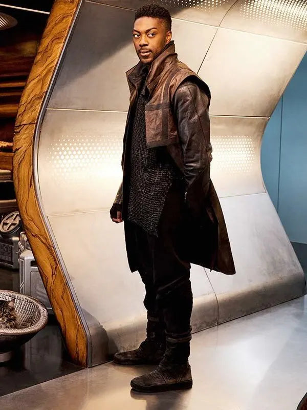 Star Trek Discovery David Ajala Leather Coat