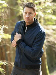Tracker 2024 Colter Shaw Blue Bomber Jacket