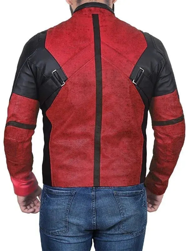 Wade Wilson Deadpool Ryan Reynolds Leather Jacket