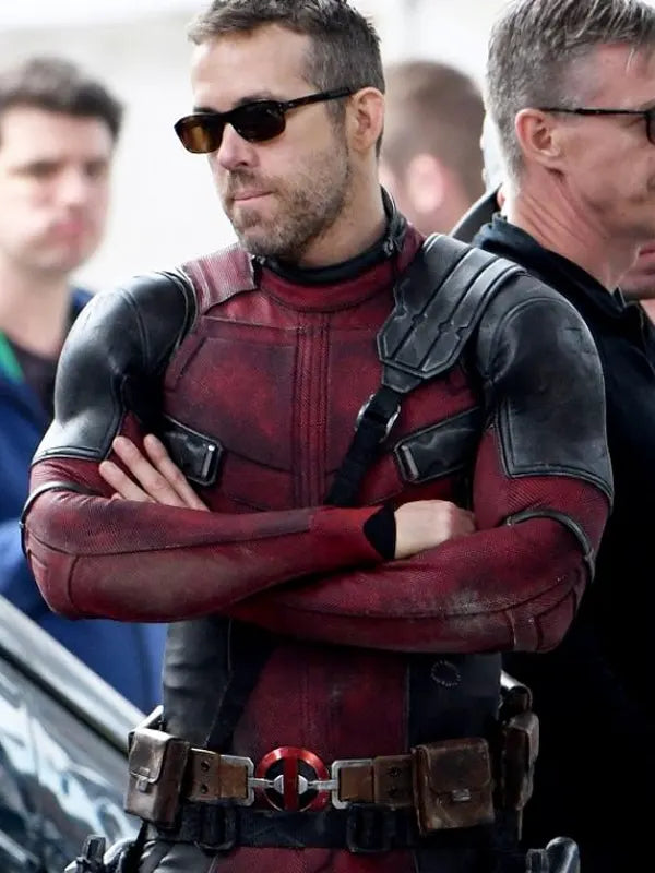 Wade Wilson Deadpool Ryan Reynolds Leather Jacket