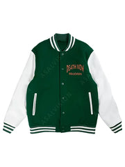 Snoop Dogg Death Row Records Paisley Varsity Jacket