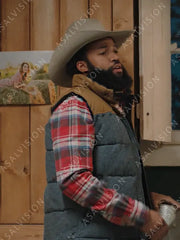 Colby Mayfield Yellowstone Season 2 Puffer Vest