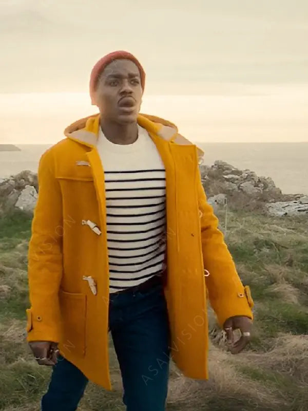 Doctor Who Yellow Wool Duffle Coat