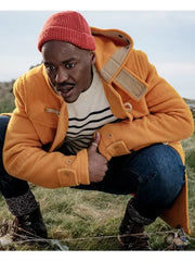 Doctor Who Yellow Wool Duffle Coat