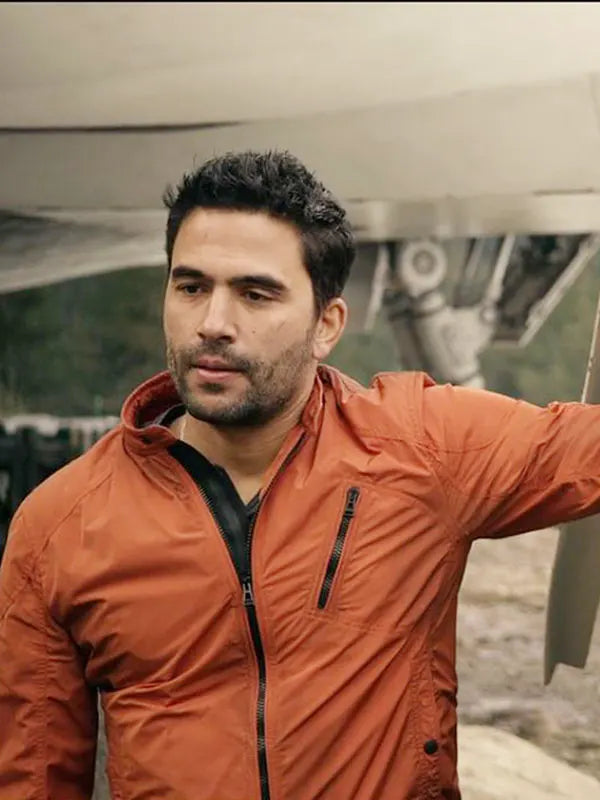 Don West Lost In Space Orange Jacket