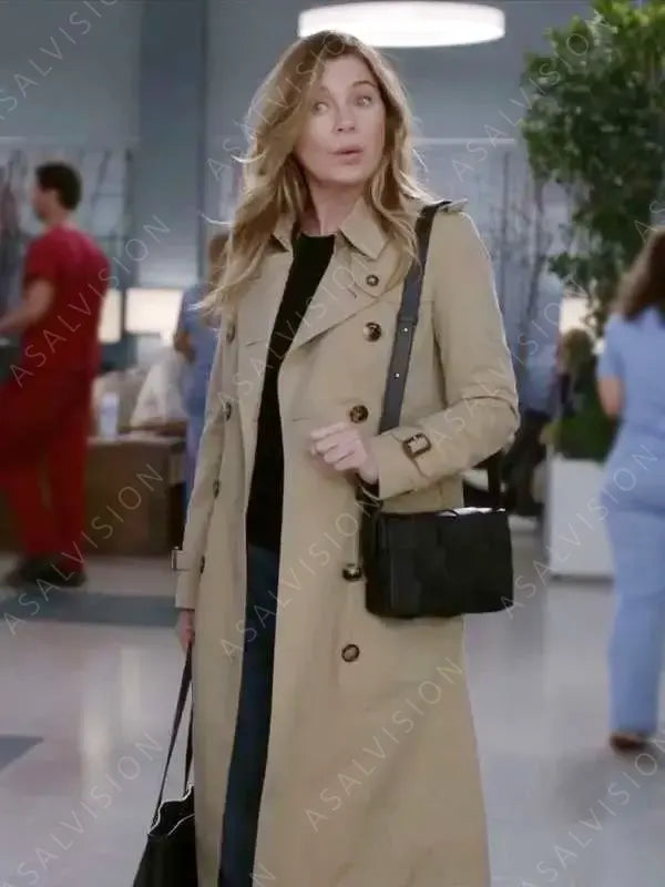 Dr. Meredith Grey Grey's Anatomy Trench Coat