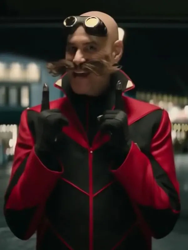 Sonic The Hedgehog 2 Dr. Robotnik Eggman Cosplay Coat