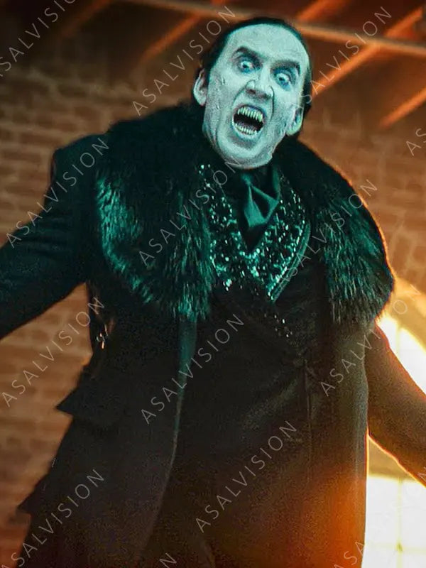 Renfield Dracula Fur Collar Coat