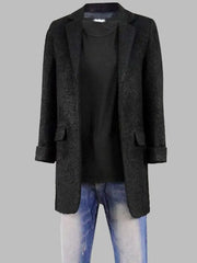 Women's Stranger Things Season 3 Eleven Black Coat