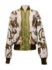 Emily Cooper Emily in Paris Horse Bomber Jacket