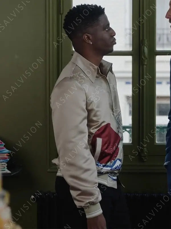 Julien Emily In Paris Season 3 Pastel Printed Jacket