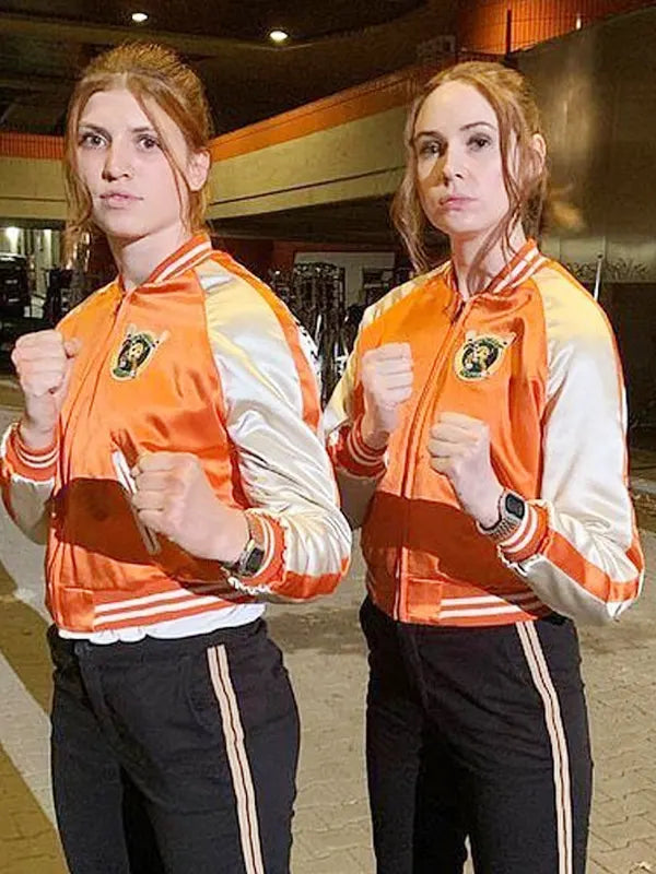 Gunpowder Milkshake Karen Gillan Bomber Jacket