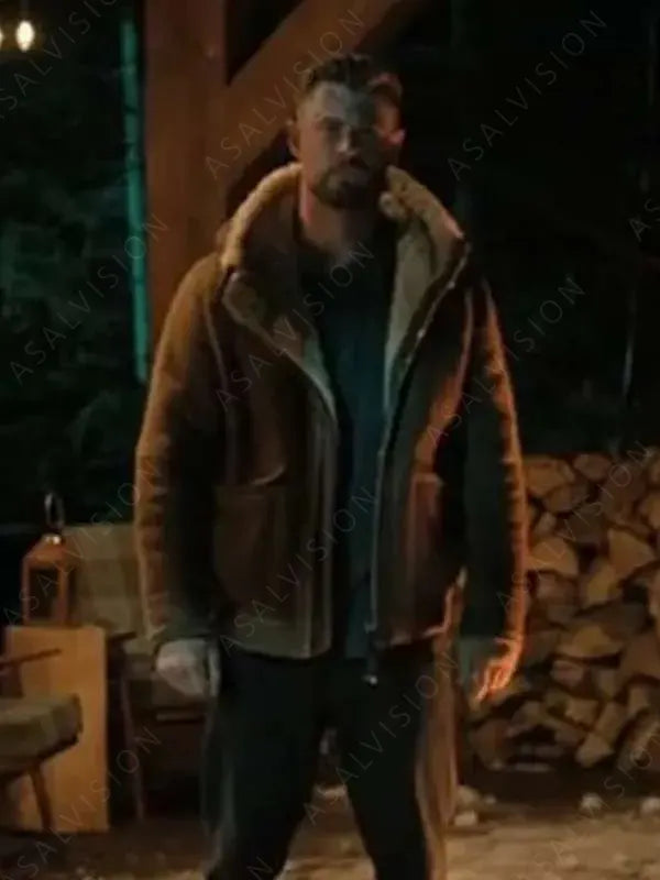 Tyler Rake Extraction 2 Shearling Sheepskin Hooded Jacket