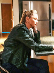 First Shift 2024 Angela Black Leather Jacket