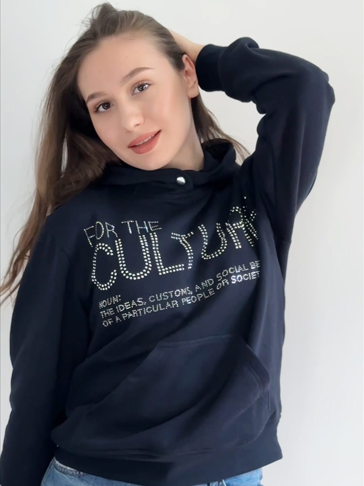 For The Culture Crystal Hoodie
