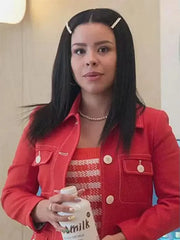 Good Trouble Cierra Ramirez Red Jacket