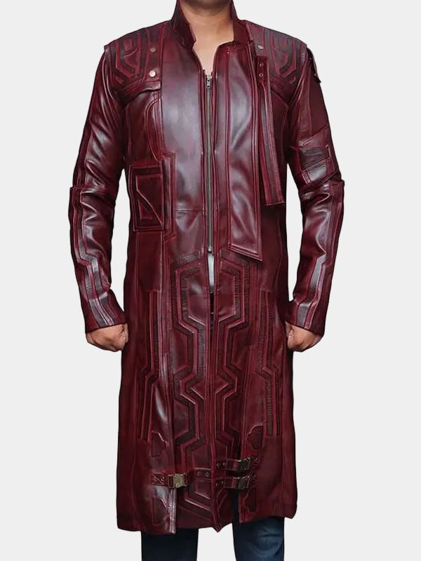 Guardians of Galaxy 2 Peter Quill Trench Coat