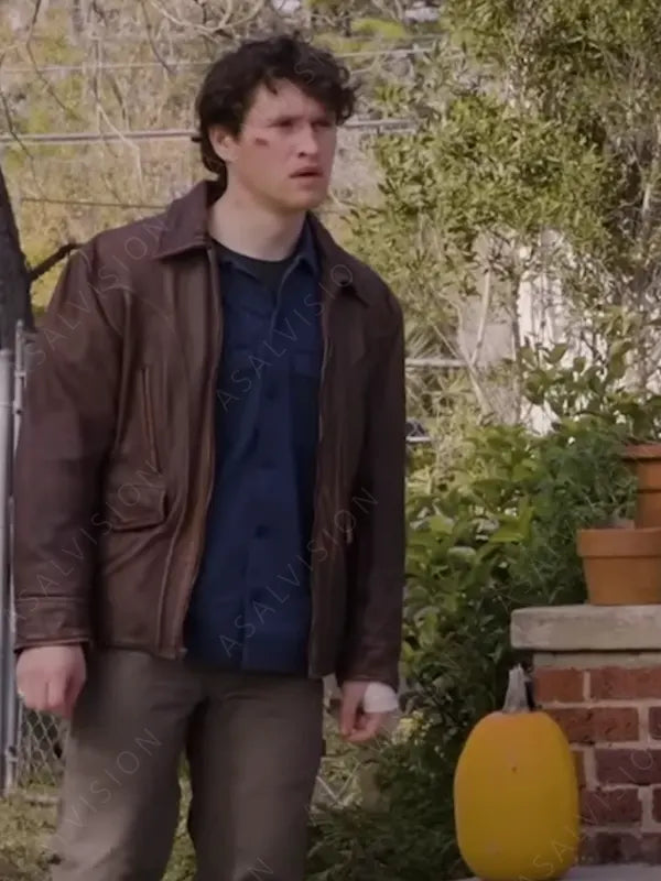 Halloween Ends Corey Cunningham Leather Jacket