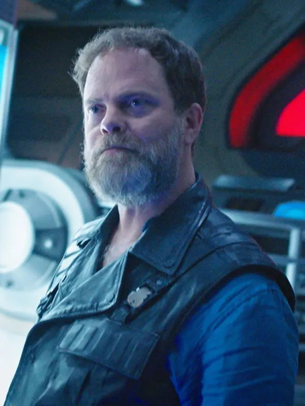 Star Trek Discovery Harry Mudd Leather Black Vest