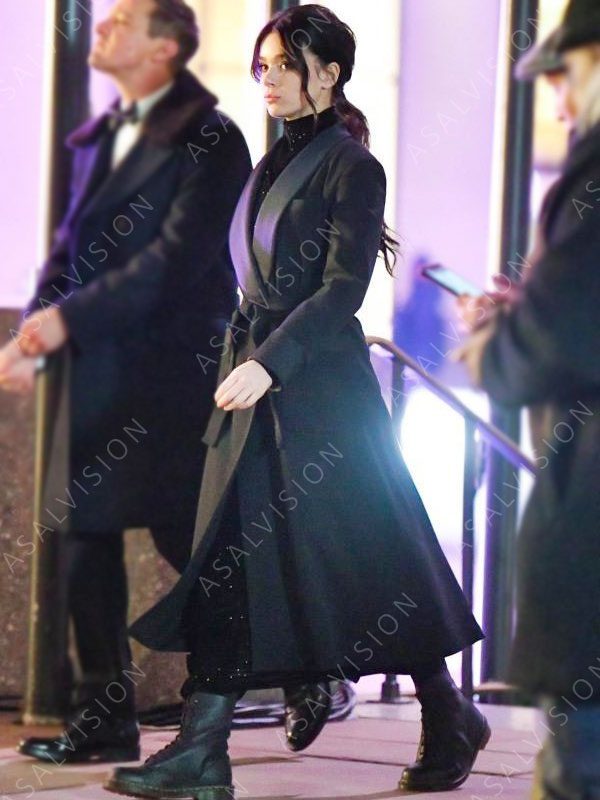 Hawkeye Kate Bishop Trench Black Coat