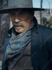 Horizon An American Saga Kevin Costner Trench Wool Coat