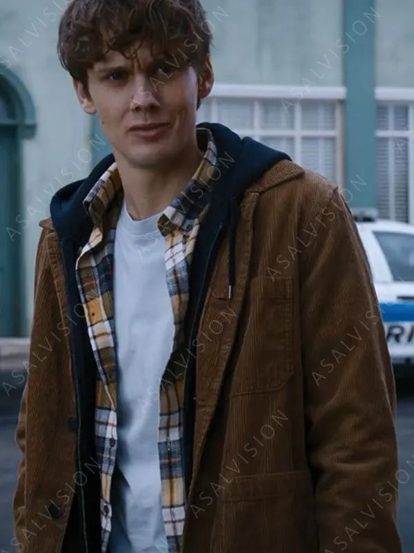 Tyler Galpin Wednesday 2022 Brown Jacket