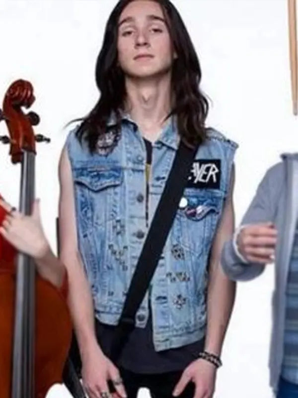 Hunter Sylvester Metal Lords Denim Vest