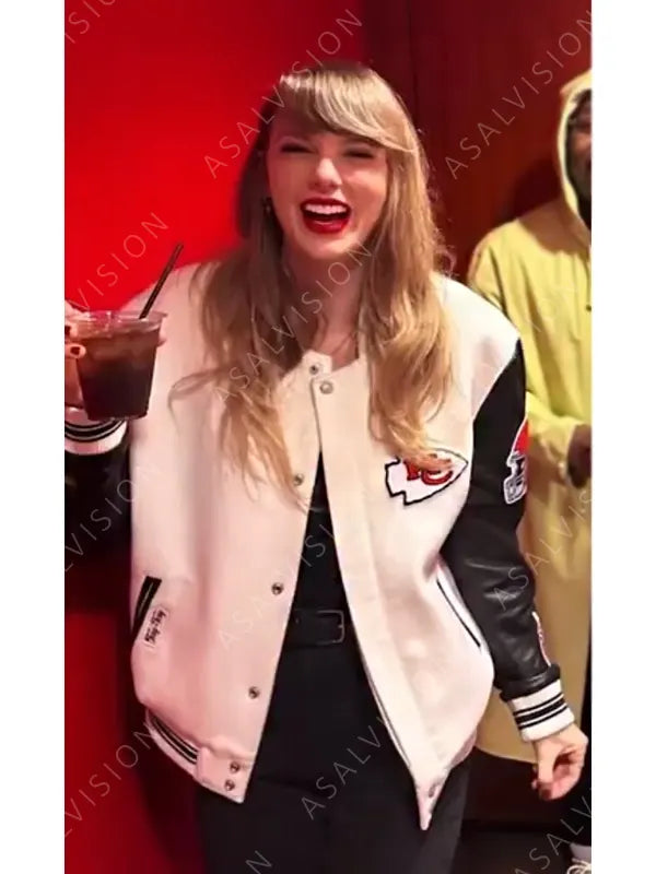 Kansas City Chiefs Taylor Swift Varsity Jacket