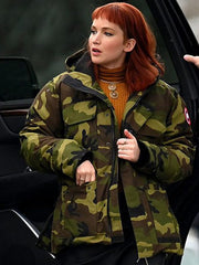 Jennifer Lawrence Don't Look Up Military Jacket
