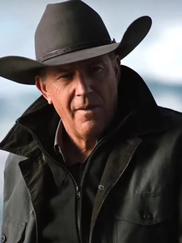 Kevin Costner Yellowstone John Dutton Grey Jacket