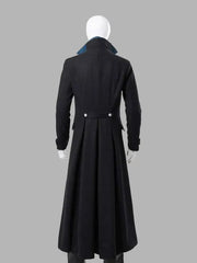 Fantastic Beasts Johnny Depp Black Long Wool Coat
