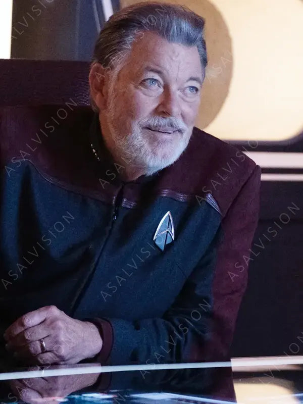 Star Trek Picard Season 3 William T. Riker Uniform Jacket
