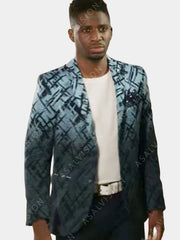 Julien Emily In Paris Fleece Printed Blazer