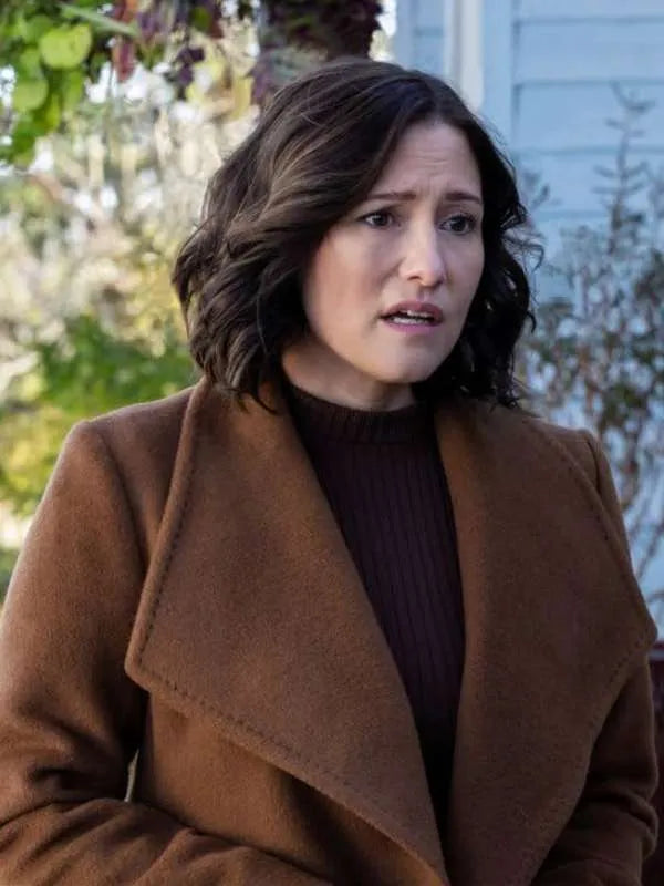 The Way Home 2023 Kat Landry Brown Trench Coat