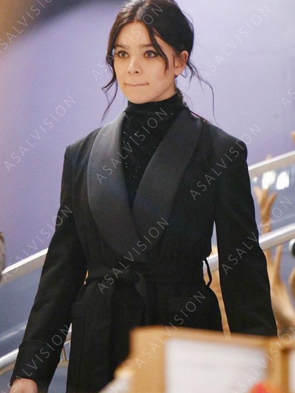 Hawkeye Kate Bishop Trench Black Coat
