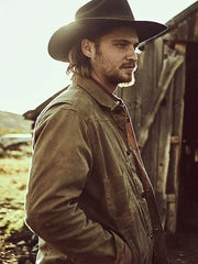 Luke Grimes Yellowstone Kayce Dutton Brown Jacket