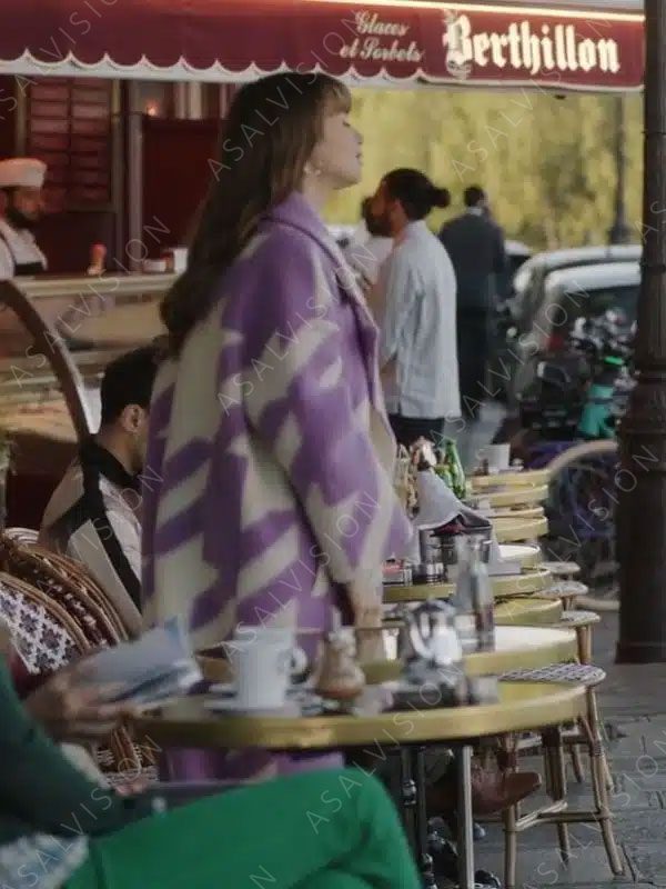 Emily In Paris Purple Coat Season 3